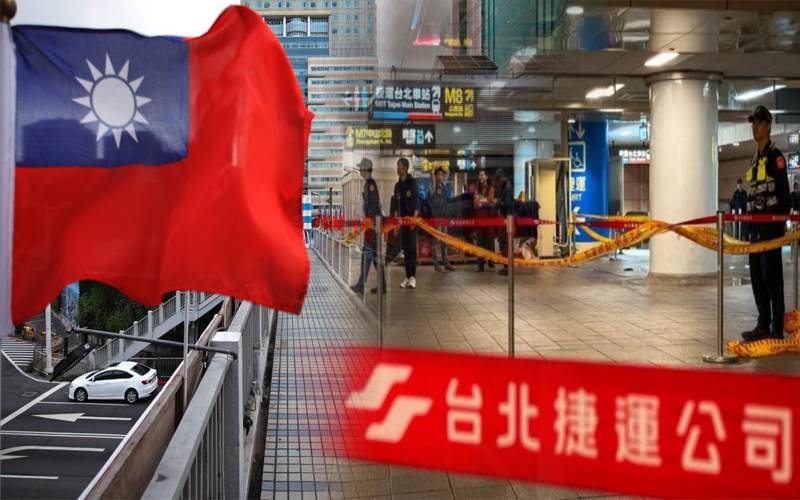 تائیوان: تائی پے کی سڑکوں پر خونی منظر،  چاقو برادر شخص کا ہجوم پر حملہ، 3 ہلاک، 9 زخمی