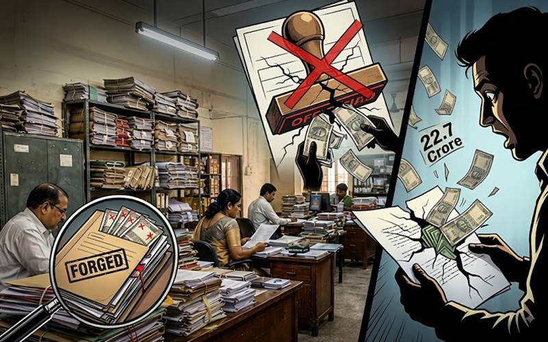 گجرات: 22.7 کروڑ کا گھپلا، مرکزی ملزم پر سنگین الزام