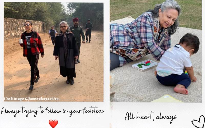 کرینہ کپور نے اپنی ساس شرمیلا ٹیگور کو ان کی سالگرہ پر خصوصی انداز میں مبارکباد دی