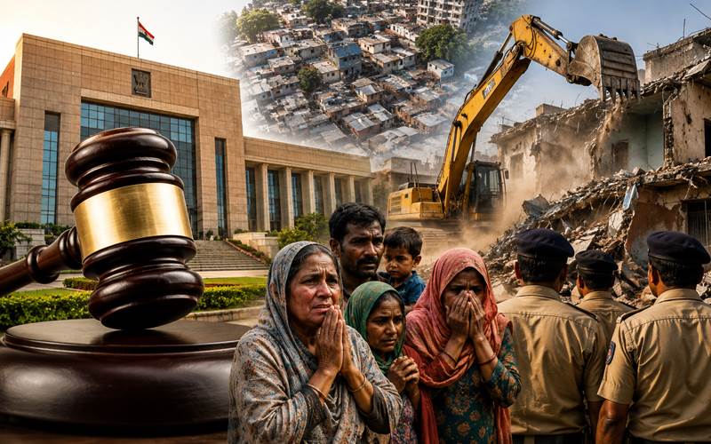 سورت: ناصر نگر انہدام کیس میں گجرات ہائی کورٹ سخت