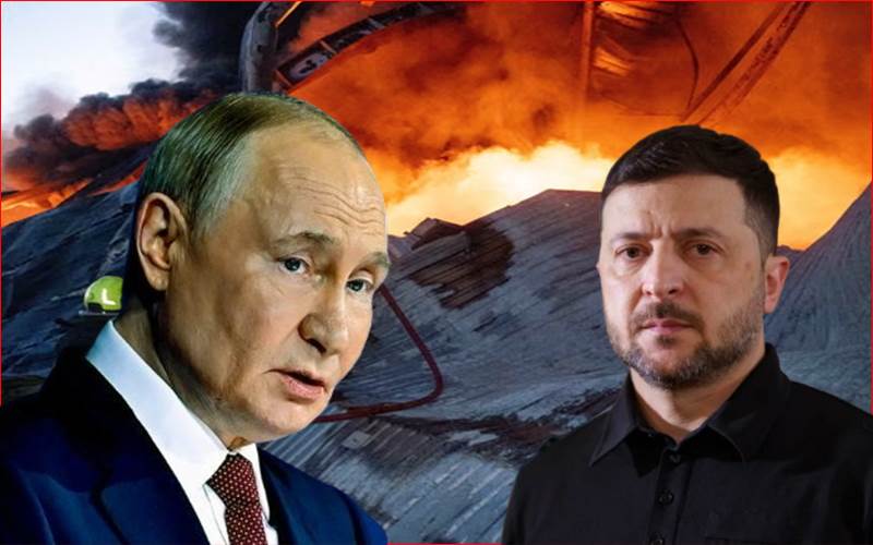  روسی حملے سے تباہ ہوا یوکرین کا اوڈیسا پورٹ، 8 افراد ہلاک