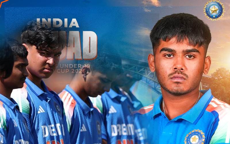   انڈر 19 ٹورنامنٹ کے لیے بھارتی ٹیم کا اعلان،ویبھو سوریاونشی ورلڈ کپ اسکواڈ میں شامل