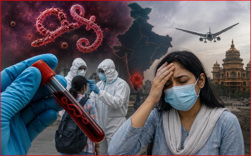 ایبولا وائرس کا خطرہ  پہنچا بھارت  !یوگنڈا سے بنگلورو آنے والی خاتون میں وائرس   کی علامات