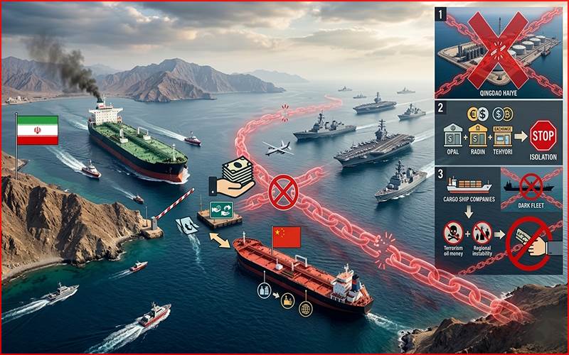 آبنائے ہرمز تنازع کے درمیان امریکہ کاچینی کمپنی  کے خلاف بڑا ایکشن