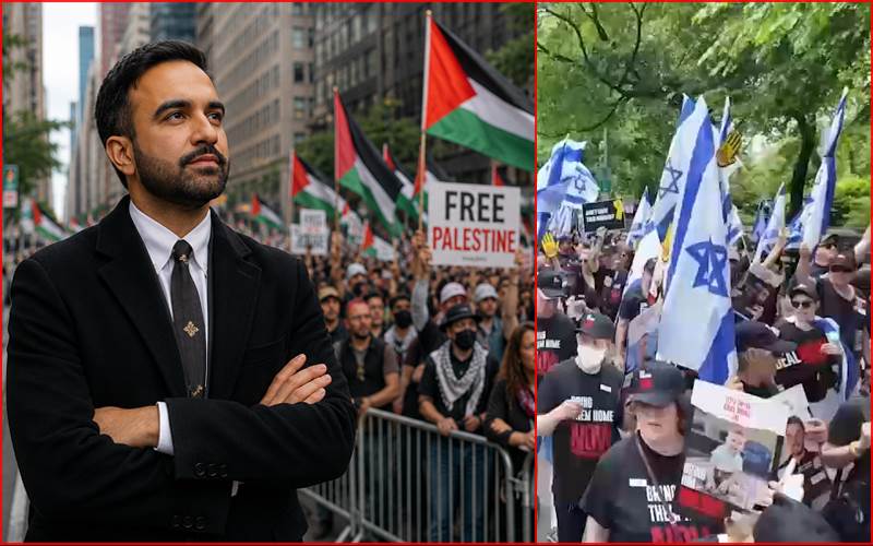 زہران ممدانی نےفلسطین کی حمایت میں  'اسرائیل ڈے پریڈ' کا  کیا بائیکاٹ