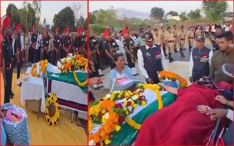 بیٹی کو گود میں اٹھانے سے پہلے ہی دنیا چھوڑ گیا فوجی باپ،علاقے میں سوگ کا ماحول 